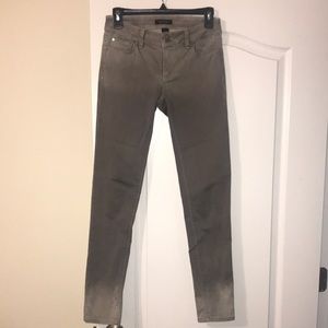WHBM size 00 ombré gray jeans